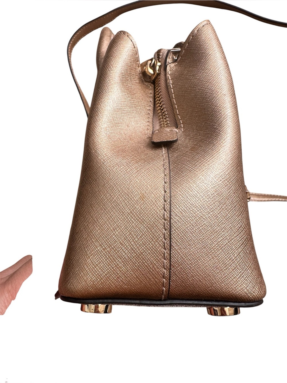 Michael Kors Metallic Gold Crossbody bag - Picture 2 of 10